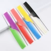 Pointed-tail comb, hair dyeing comb, hair care tool, multi-purpose, simple home hair care comb, pointed-tail, dense teeth, wide Specification image